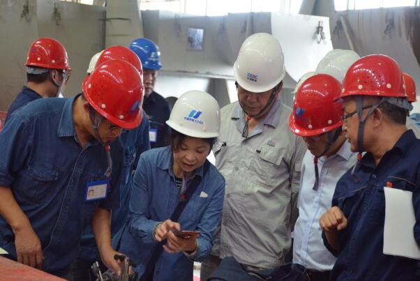 中国能建安徽电建一公司：芜湖百万通过3号汽轮机扣盖前质量监督检查